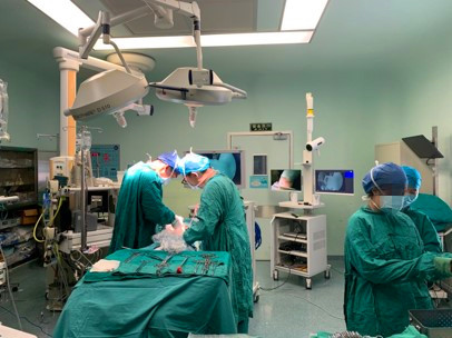 湘雅醫(yī)學(xué)院附屬腫瘤醫(yī)院5G手術(shù)示教、示教反示教系統(tǒng)